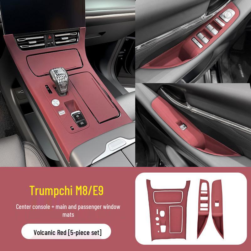 Trumpchi M8 Zongshi Silicone Window Lift & Console Button Protective Pad.