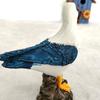Mediterranean Style Resin Seagull Figurine Waterproof Seagull Model Ornament  Nursery