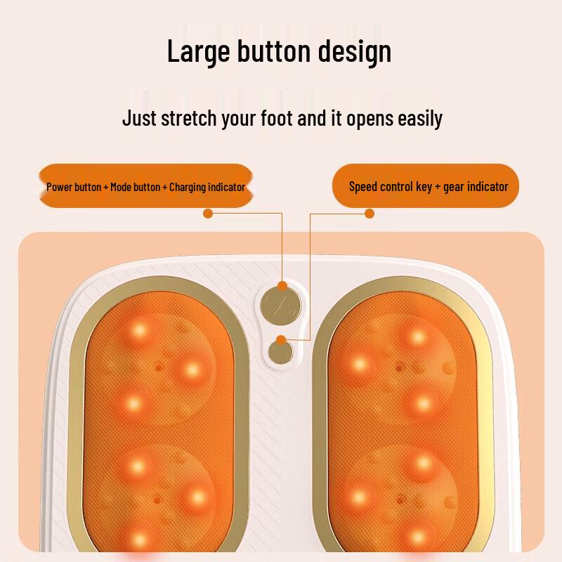 Hezheng Foot Massager with Red Light, Heat & Vibration