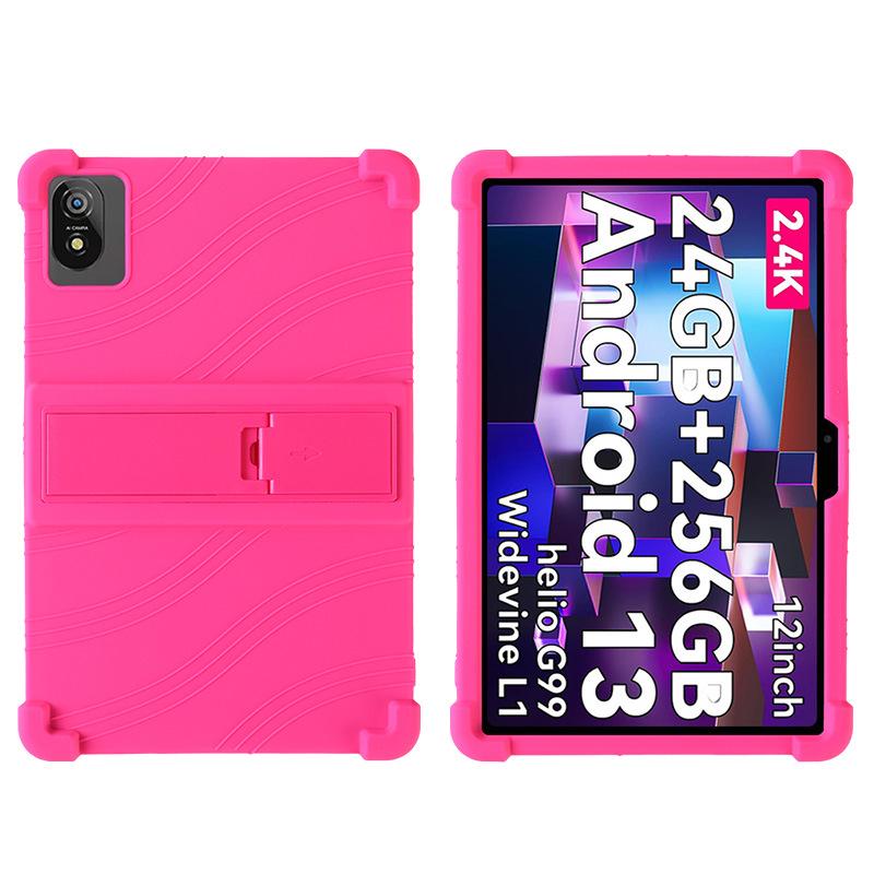 Blackview Tab 18 12" Προστατευτική Θήκη με Σταντ - Σιλικονούχο Κάλυμμα Αντικραδασμικό