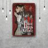 Three days grace band Dekoration Poster Vintage Blechschild Metallschild Dekorative Plakette für Kneipe Bar Man Cave Club Wanddekoration