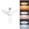 Dimmable LED Ceiling Fan Easy To Install 6 Speeds 32W Reversible Quiet 38 Inch Energy Efficient Ceiling Fan for Living Room