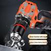 16.8V Brushless Lithium Hand Drill & Impact Driver - Rechargeable Electric Screwdriver