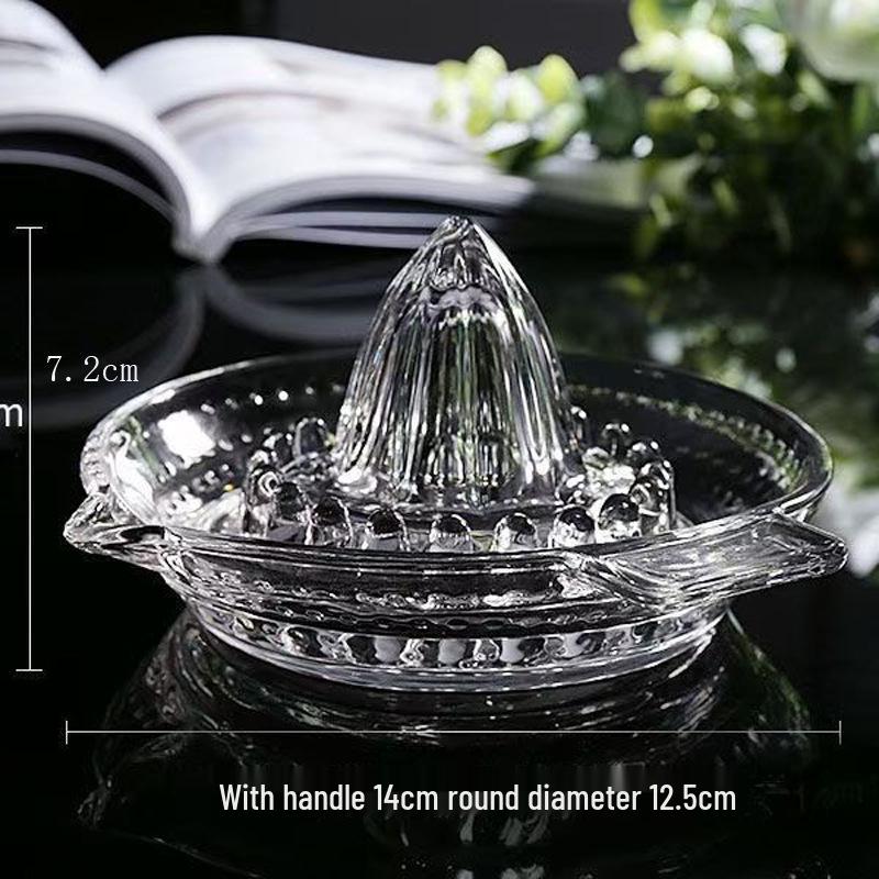 Glass Measuring Cup and Manual Juicer with Handle
