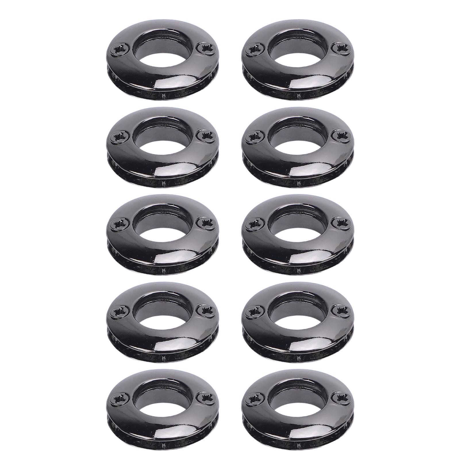 

10PCS Round Eyelets Double Side Rolled Eyelets Metal Grommets for Clothing Shoes Lther Crafts