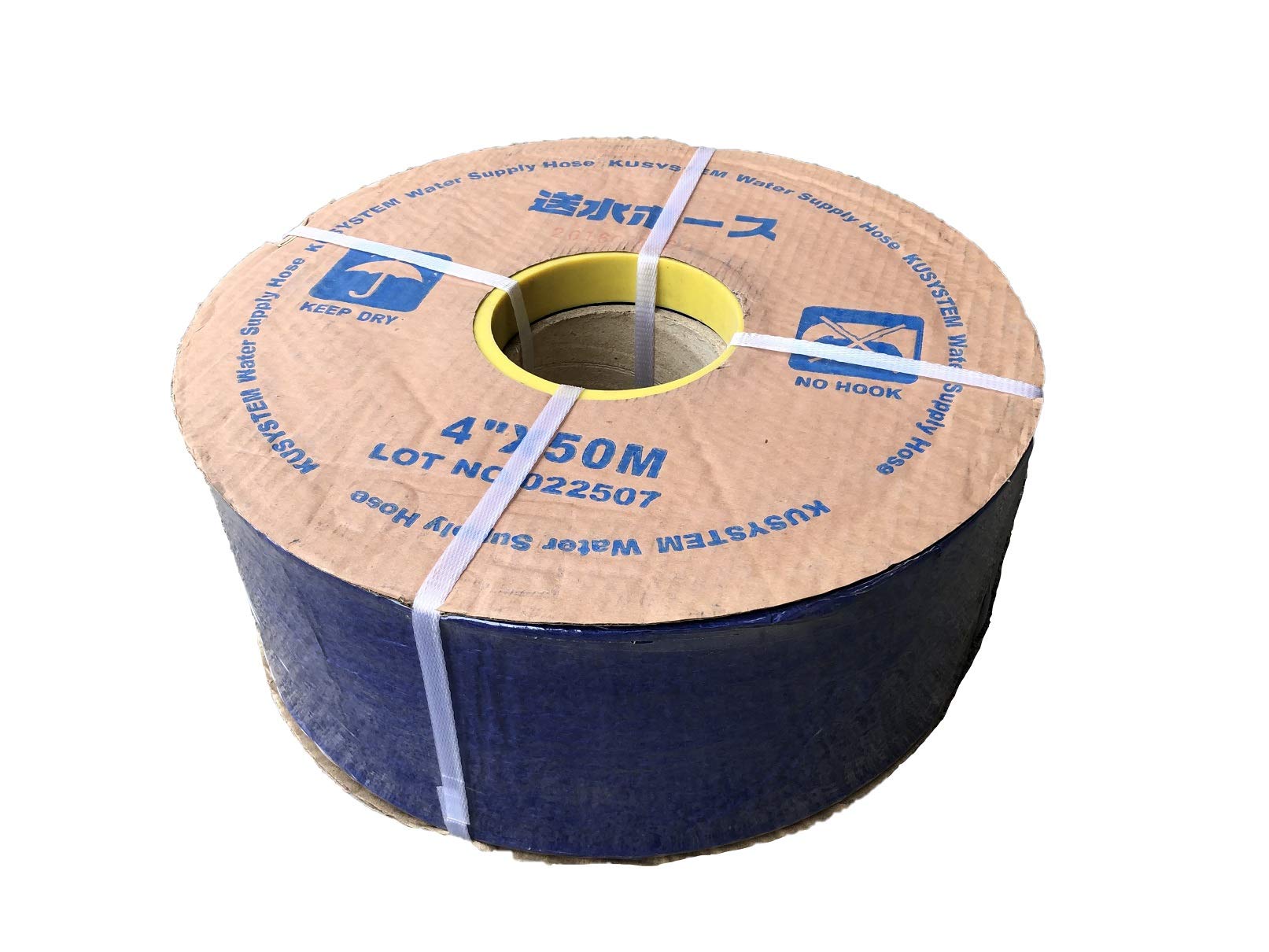 

Water supply hose 100mm x 50M roll 4 inch submersible pump hose синій