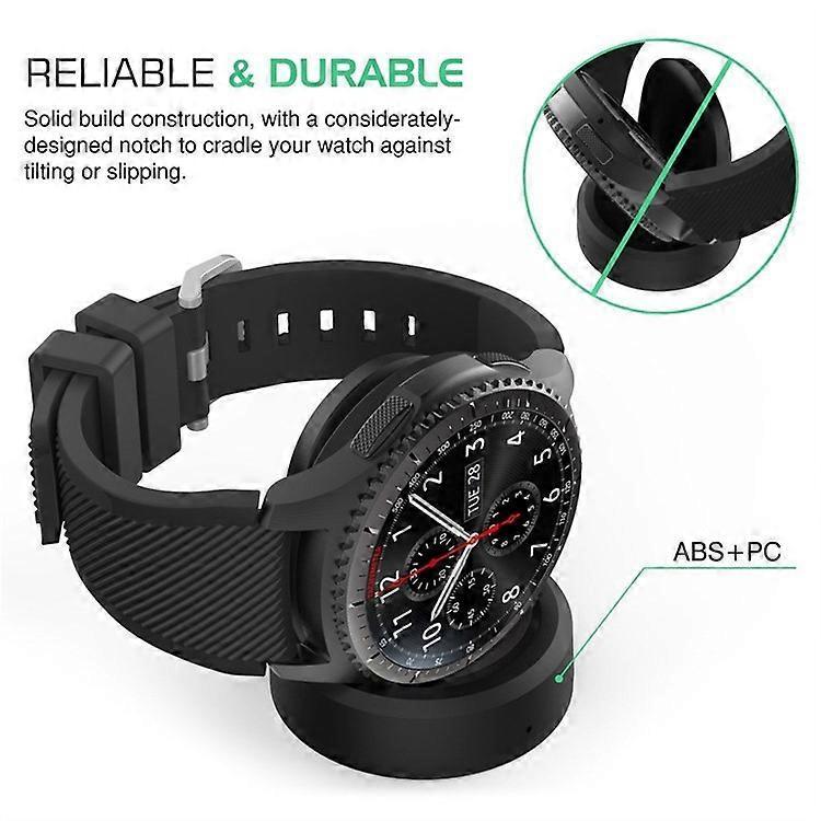 EP-YO805 Samsung Galaxy Watch 4 46mm SM-R800 / 42mm SM-R810 Akıllı Saat ile Uyumlu Kablolu Kablosuz Şarj Cihazı Şarj İstasyonu