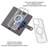 VILI GHB-C Series for iPhone 16 Pro Max Magnetic Case Detachable Leather Clear Phone Cover