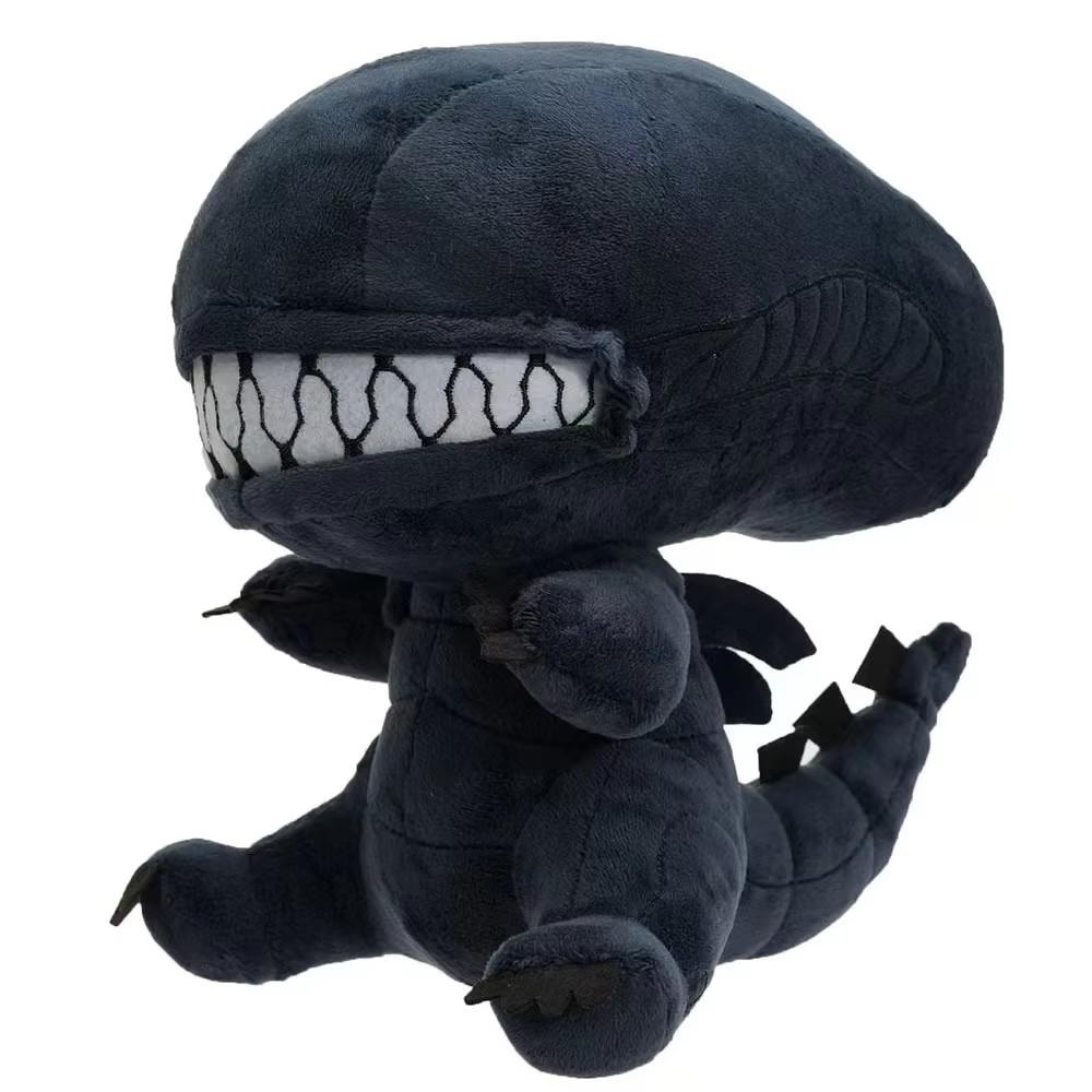 Cute Alien Xenomorph Plush Toy Soft Stuffed Animal Doll Plushie Throw Pillows Special Gift for Kids Kawaii Room Decoration Toy