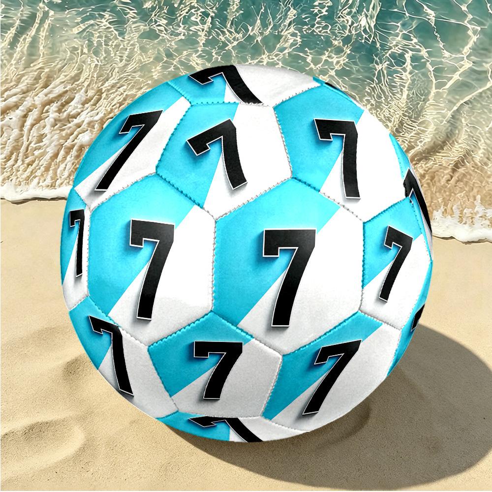 1pc Size 5 Number Seven Soccer Ball, Professional Match/Training Ball, Suitable for Indoor and Outdoor Sports Games. y62791