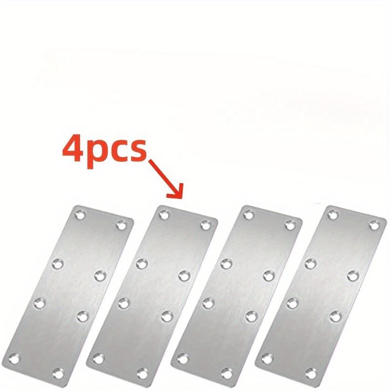 

4 шт. угловые кронштейны из нержавеющей стали - коррозионностойкие металлические соединители, подходят для дерева и других материалов 4pcs