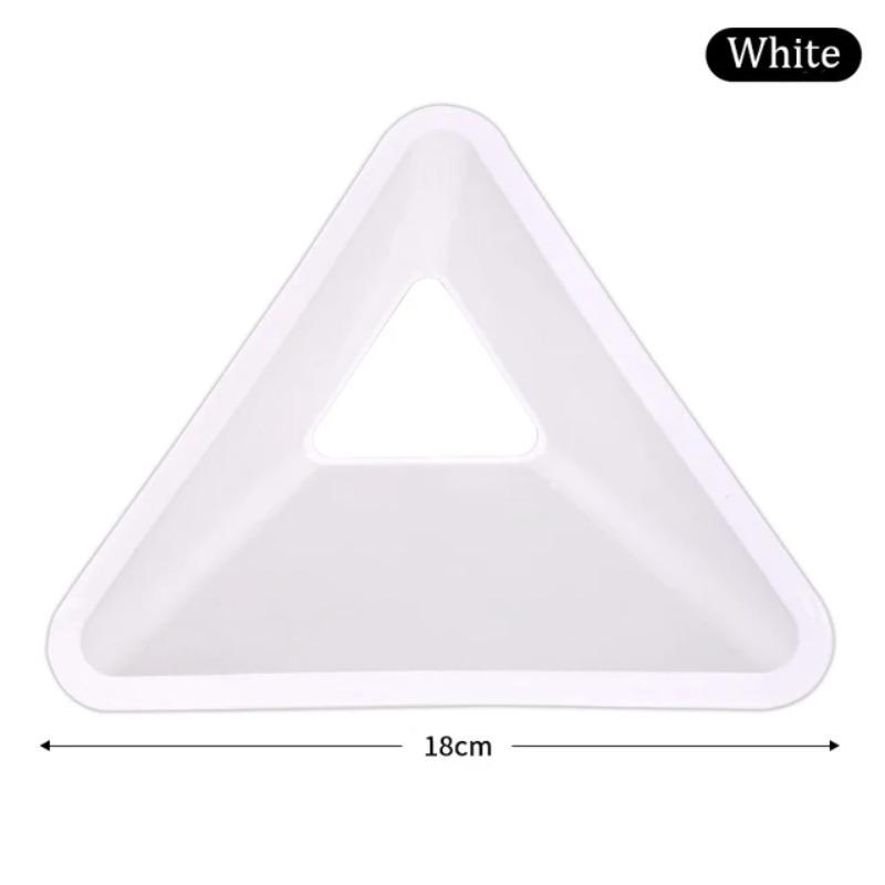 

10Pcs Random Color Soccer Training Cones Triangle Football Agility Discs Practice Field Marking Portable Equipment for Kid Adult