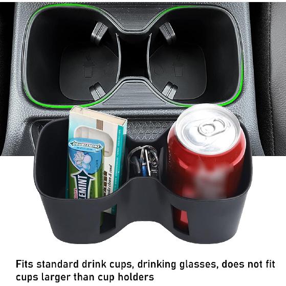 Compatible With 2024 2025 2026 Honda CRV Cup Holder Ert,-2026 CRV CR-V Center Console Cup Holder, 2024 2025 2026 CRV Accessories(TPE Material)