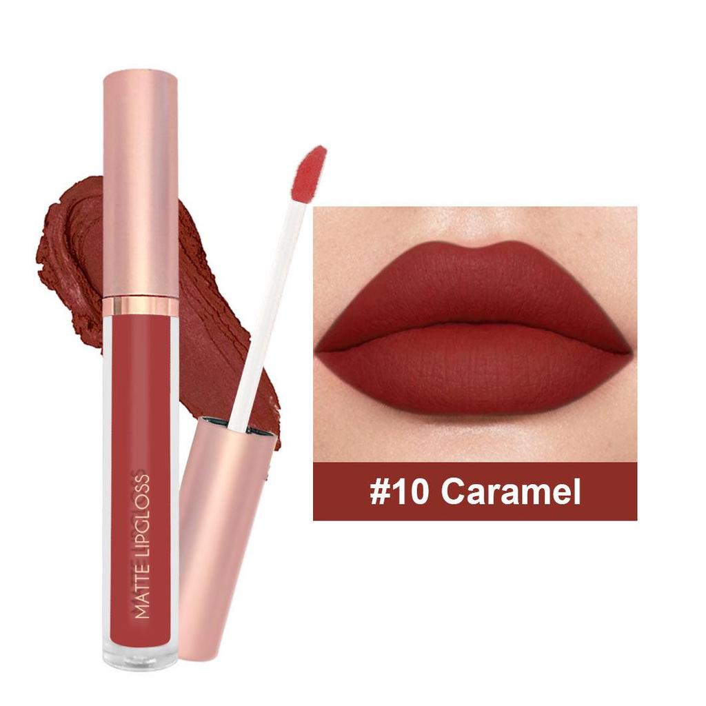 Matte Liquid Lipstick: Ice Cream Velvet, Long-Lasting, Non-Fading Lip Gloss
