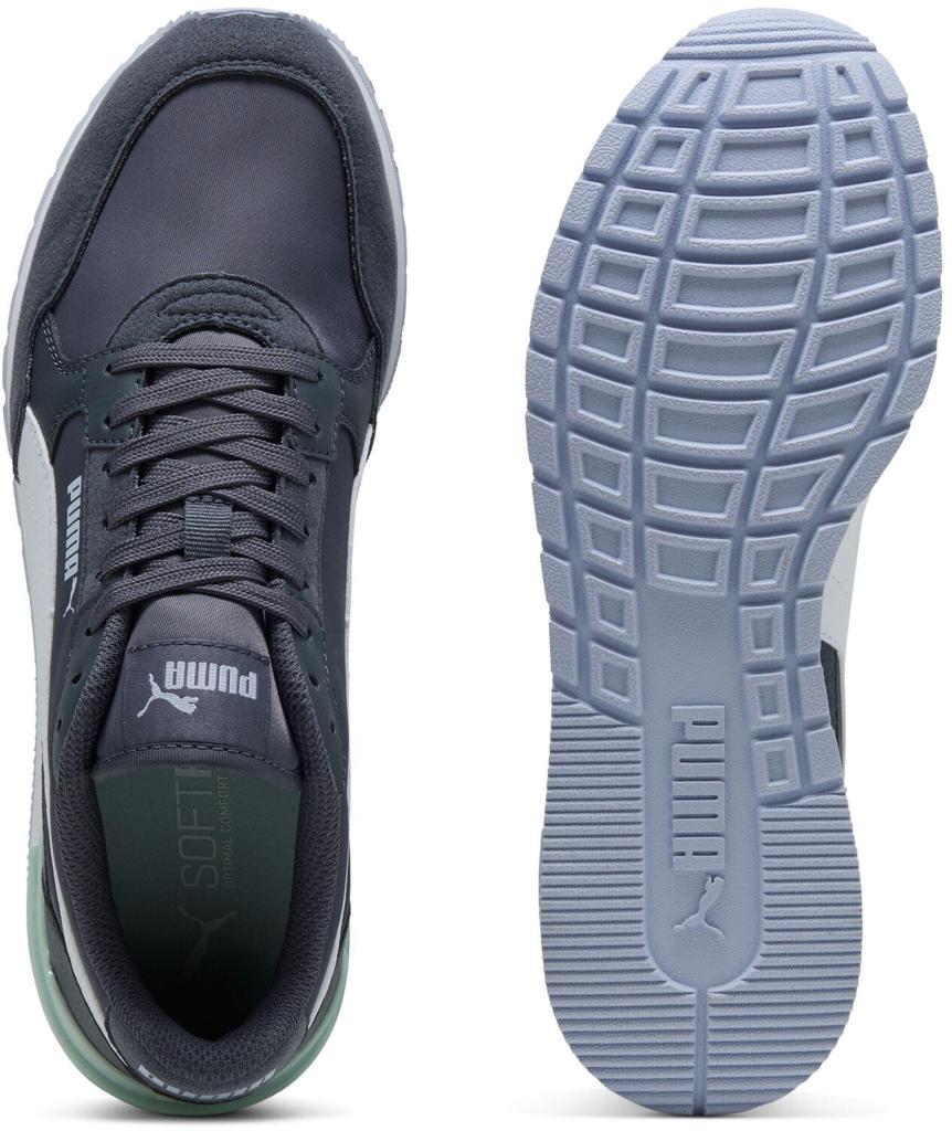 Puma ST Runner V4 Nylon Sneakers Galactic Gray/puma White/cool Weather/peaceful Blue
