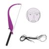Eyebrow Tattoo Line Marker Ruler Microblading Eyebrow Shaping   Measure Tool (Purple)