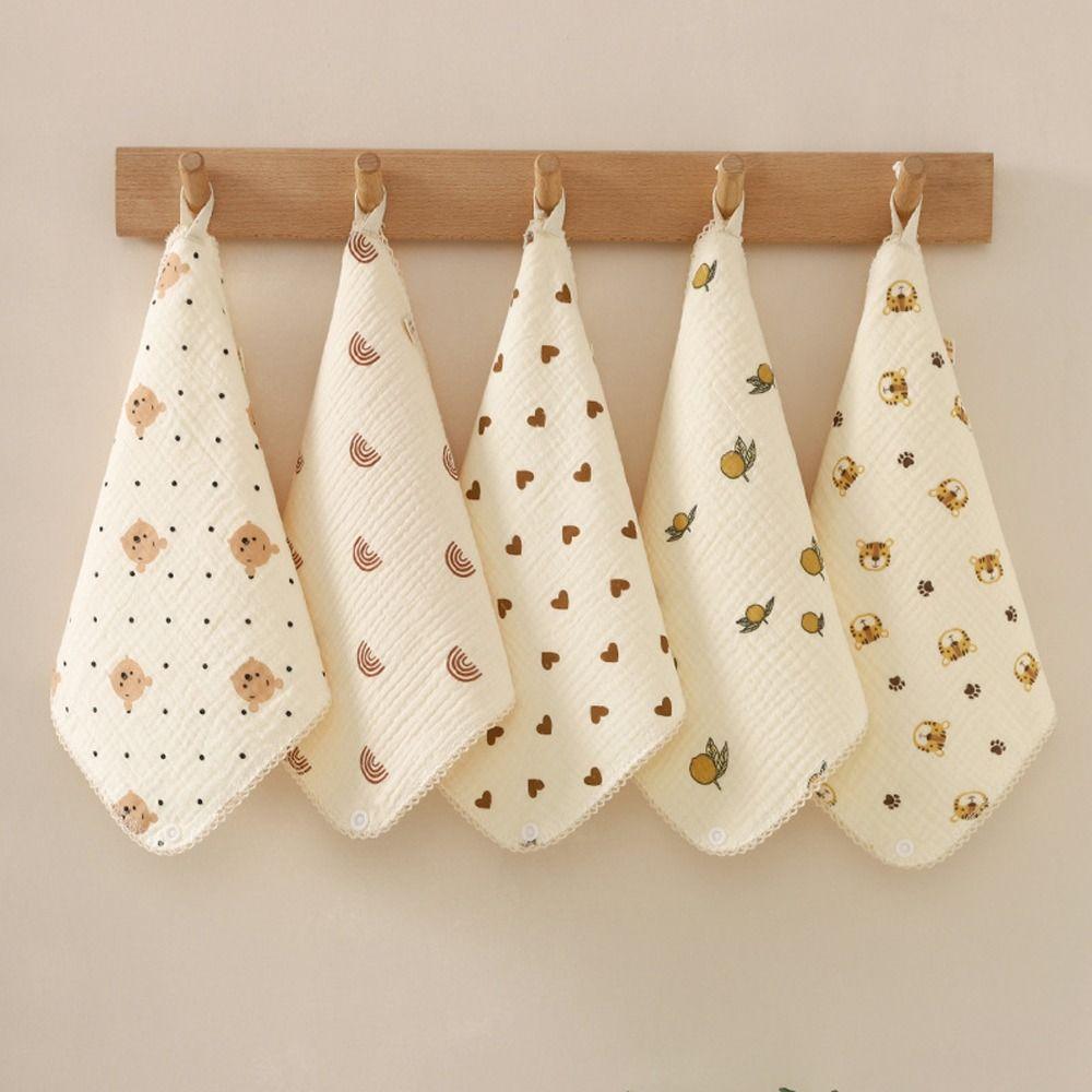 

Хлопковый пищевой сорт Медведь Сердце Тигр Детские нагрудники Детский носовой платок Детские вещи Детское успокаивающее полотенце