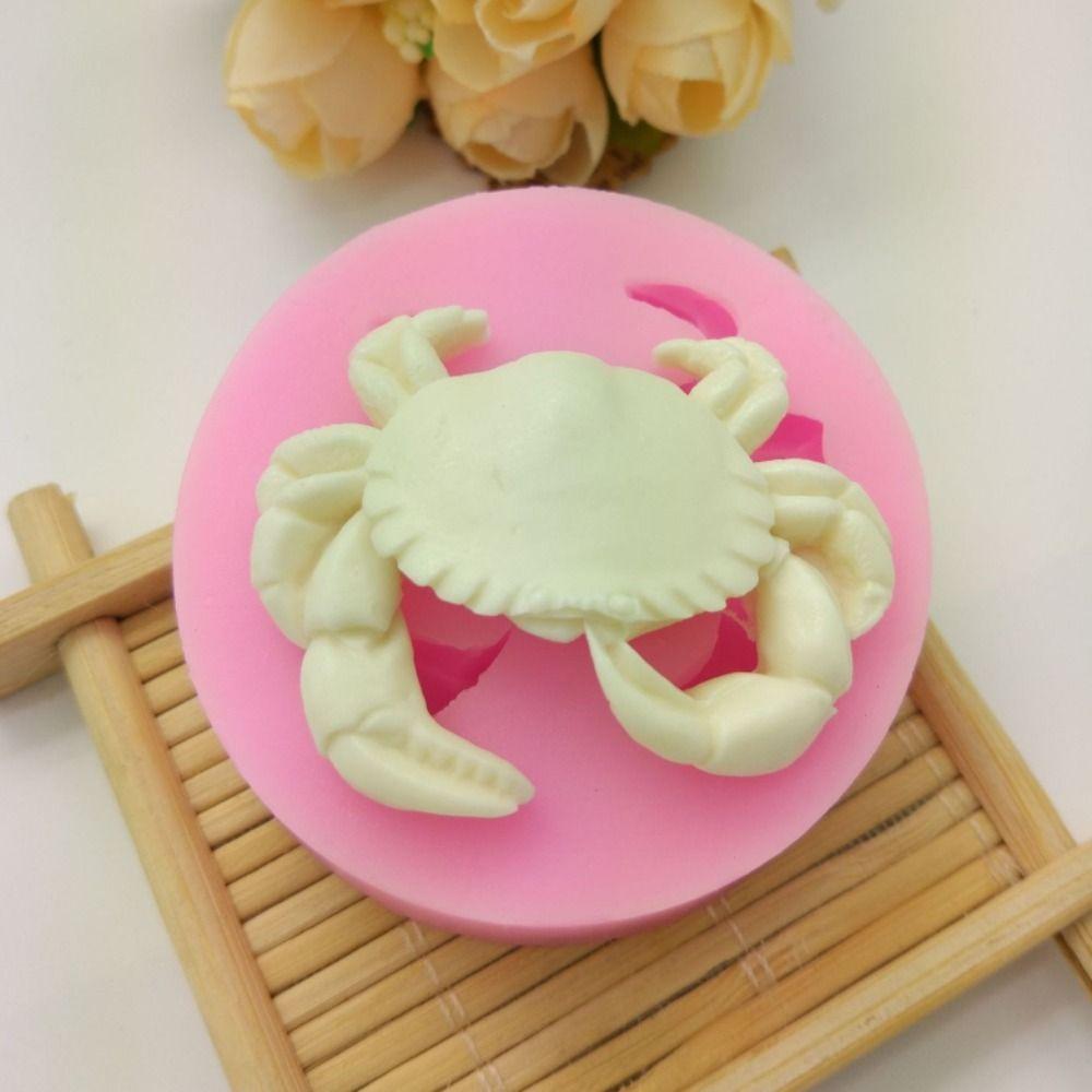 2pcs 2PCS Crab Shape Silicone Mold Crab Shape Cake Decorating  Party, Wedding, Gifts
