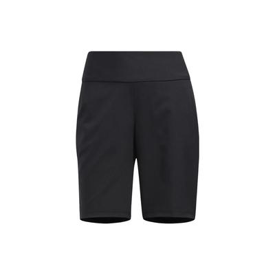 Solid Color Side Pocket Plain Straight Leg Shorts Women Shorts Black HA3410