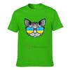 2022 Ukraine Flag Ukrainian Cat 100 Cotton T shirts Men Women Clothing TShirt Hip Hop Tops Tees