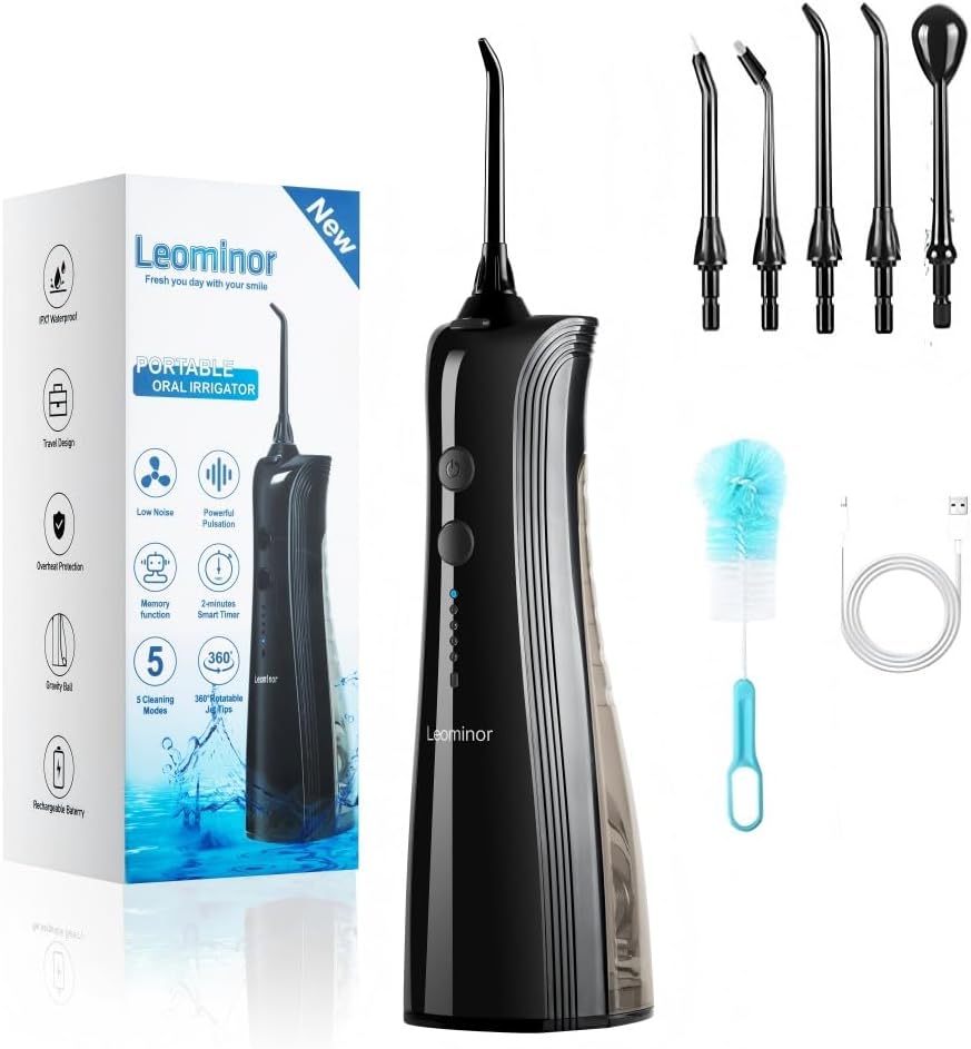 

5 Modes Cordless Portable Oral Waterproof, Rechargeable Teeth Cleaner Upgrade United States