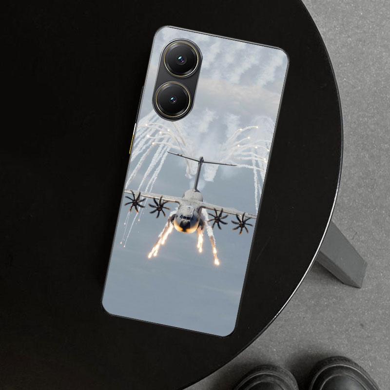 Aircraft Airplane Cool Phone Case Cover for Xiaomi Poco X6 X5 X7 Pro F7 Ultra Redmi 15C 15 13C 13 12C 12 10C 10 10A 9C 9A 9T 9 C