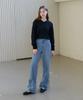 Deuloupisumeon Mohair V-Neck Sheer Knit [Black]