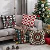 Weihnachtsmuster Kissenbezug DesignGeeignet für Sofa Auto Schlafzimmer dekorativer Kissenbezug Kissenbezug