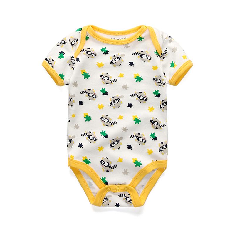 Baby Clothes Newborn Bodysuits Short Sleeve Infantil Toddler Costumes Kids Clothing BDS4037
