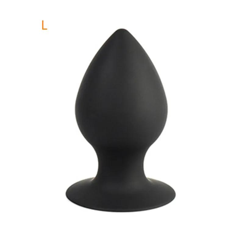 New S/M/L/XL Flower Bud Soft Silicone Anal Plug Suction Cup Big Butt Plug Prostate Stimulation Anal Massager Sex Toys for Women