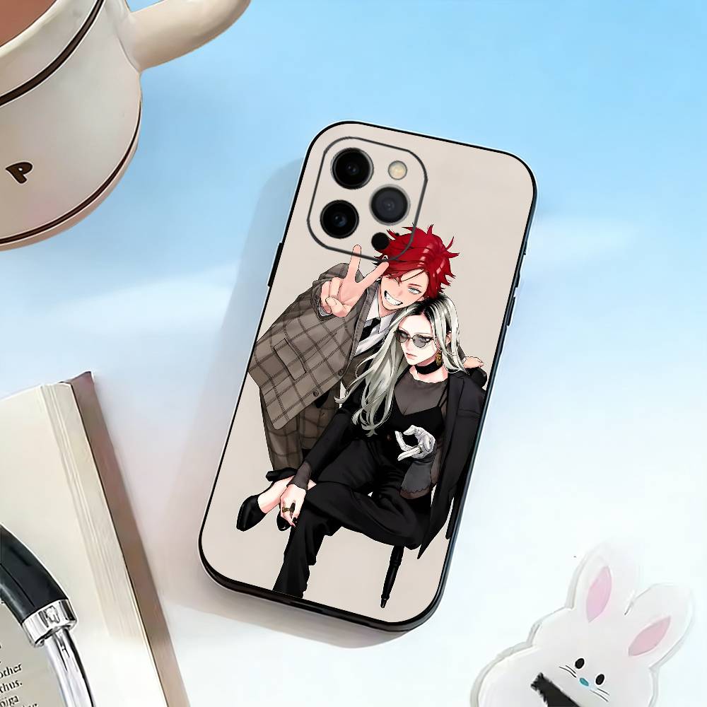 G-Gokurakugai A-Alma Coque de téléphone Silicone Souple Pour IPhone 17 16 15 14 13 12 11 X XR Plus Pro Max Plus