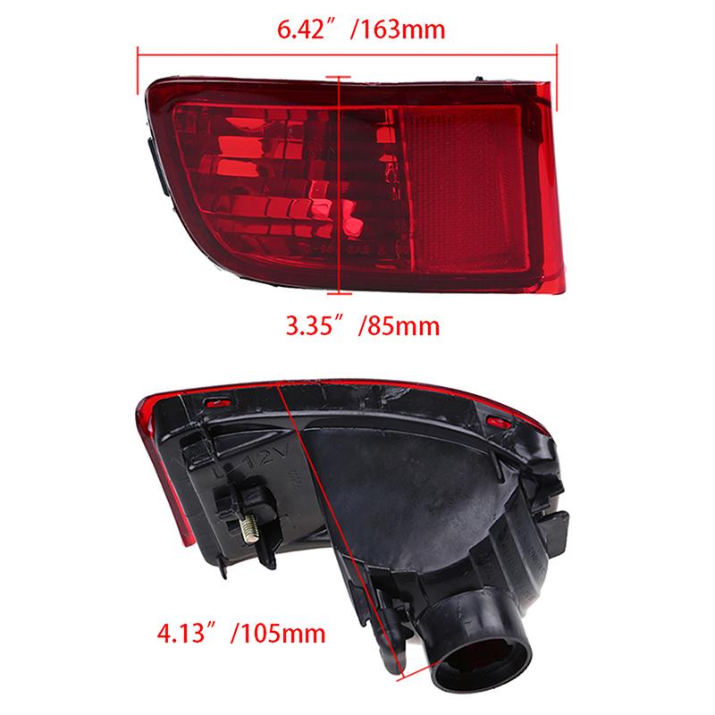 

Ruili363 для Toyota Land Cruiser Prado J120 Series 2003-2009 Автомобильный индикатор Передняя задняя противотуманная фара Крышка корпуса хромающего корпуса