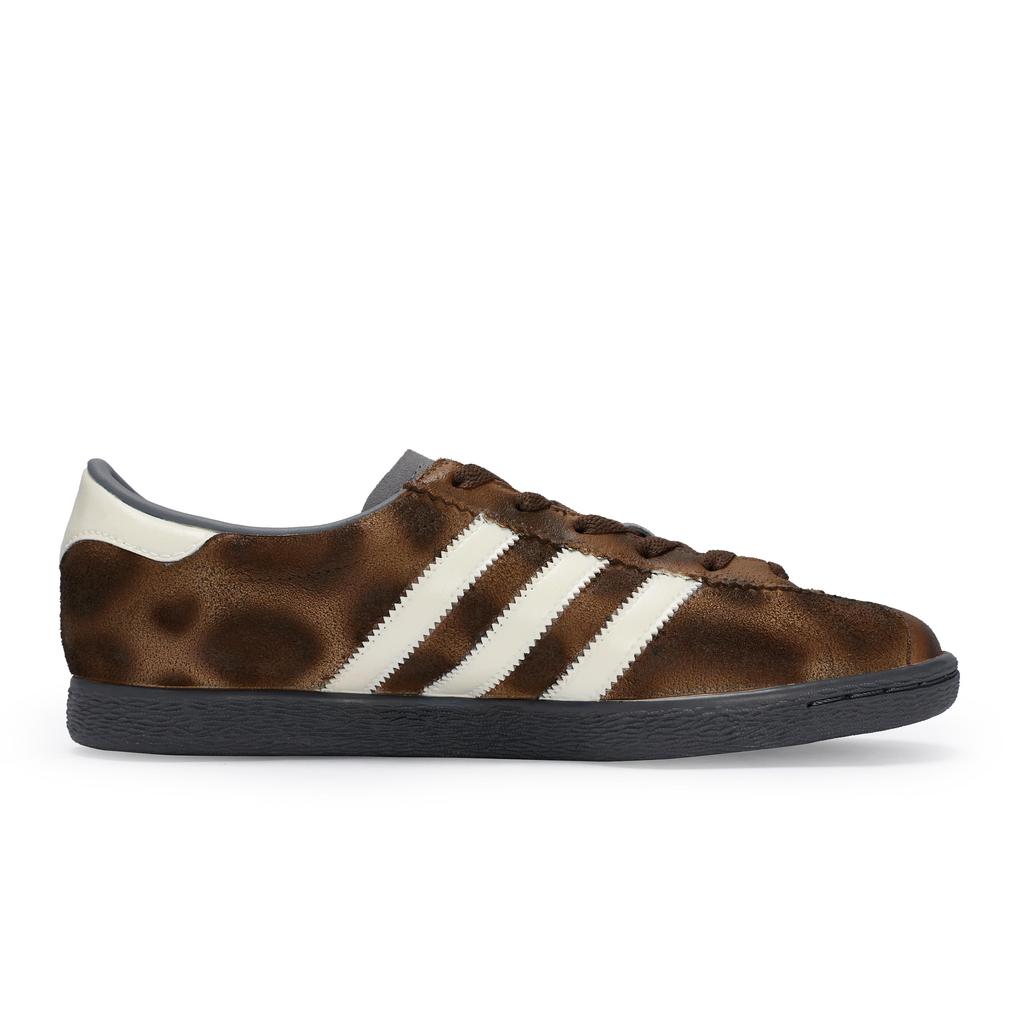 Adidas Originals Stadt 811 Manufacturing, Beige Leopard Print, Special Shoe Box Low Top Skateboard Shoes Men's JI1880(Team80-S-BOX)