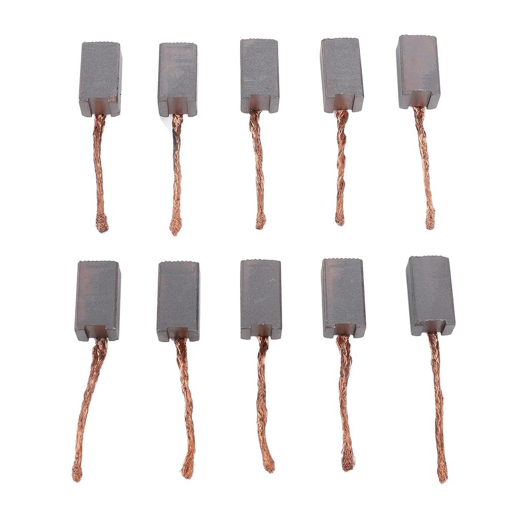 Electric Motor Carbon Brush Set, Electric Motor Brush, Carbon Brush with Good Thermal Conductivity 1020 Motor Slip Ring