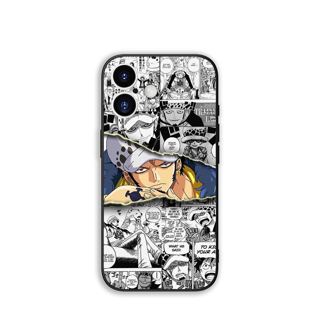 Phone Cover Trafalgar D Water Law One Piece for Apple iPhone 16 15 14 Plus 13 12 Mini 17 Pro Max + ProMax 16E Air 15+ Case