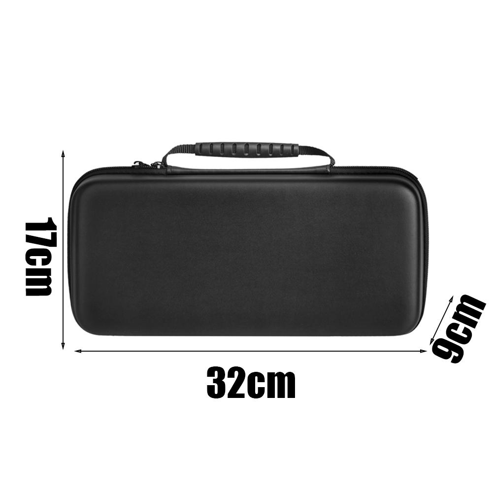 Sac de protection rigide portable en EVA pour console de jeu MSI Claw 8, pochette de rangement de voyage protectrice, sac de transport à fermeture éclair, pochette anti-chute