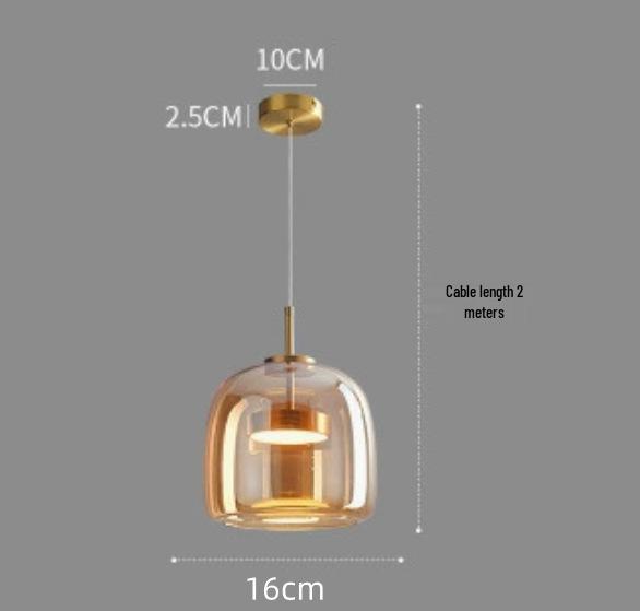 Nordic Modern Minimalist Creative Glass Chandelier for Bar, Restaurant, and Living Room Art.