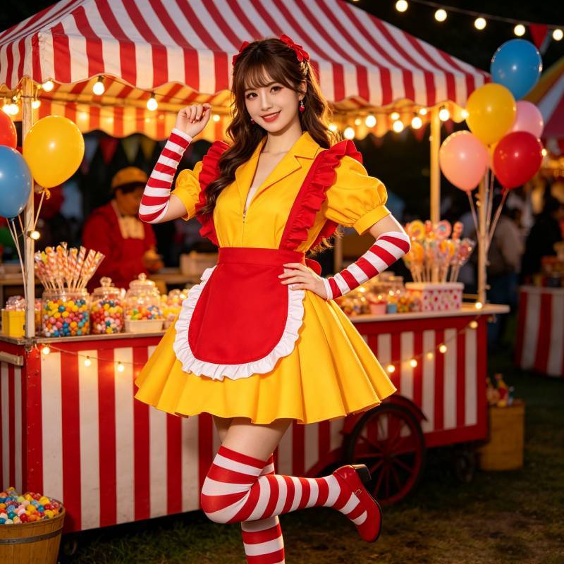 2 Broke Girls Halloween Cosplay Kleid Mit Fantasy-Thema Für Themenveranstaltungen