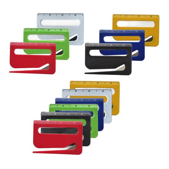 3/6Pcs Envelope Opener Compact Size Portable Lightweight Envelope Slitter Smooth Email Opening Device