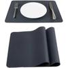 2pcs Large Silicone Mats Table Mats Placemats,40*30cm