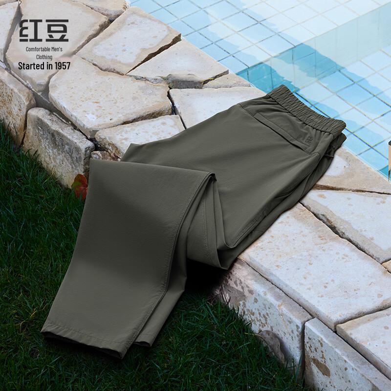 Hodo Men s Lightweight Drawstring Quick-Dry Casual Pants M (60-65kg)