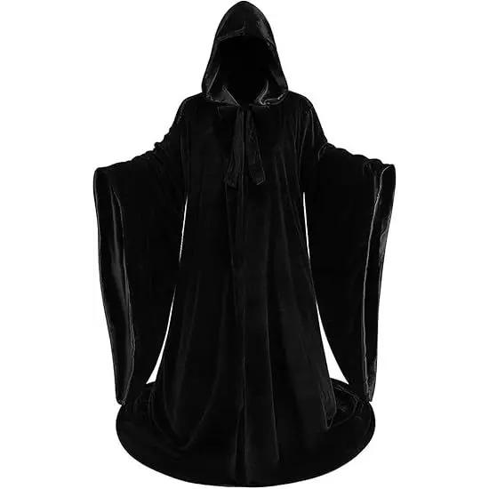 Sorcerer Cosplay Costume Halloween Wizard Cosplay Four Color Outfits Robes Cloaks Halloween Props Men Male