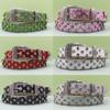 Unisex Punk Rhinestone Sequin Fashion Belt