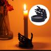 Skeleton Hand Candlestick Holder Gothic Skeleton Statue For Halloween Home Decor Unique Resin Skull Figures Decorations