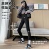 Shark pants velvet women's autumn and winter wear high waist, belly and thin, thickened autumn and winter cold-proof and warm Barbie leggings