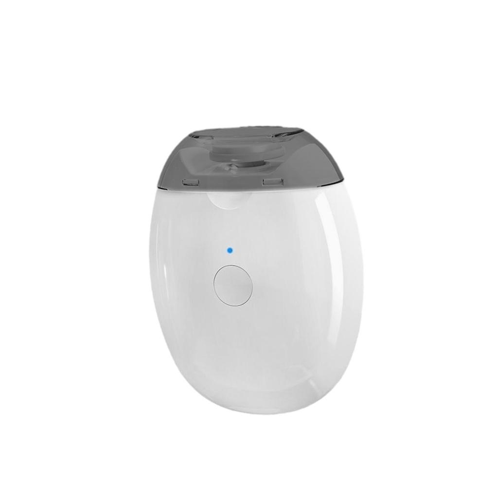 Electric Nail Cordless Automatic Fingernail Trimmer USB Cutter Scraps Storage PP Material
