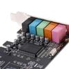 PC Computer CMI8738 PCI-E8738 6 Channel Adapter Sound Card Audio Digital PCIE