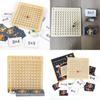 Wooden Multiplication Table Educational Puzzle For Kids Learning Math Skills