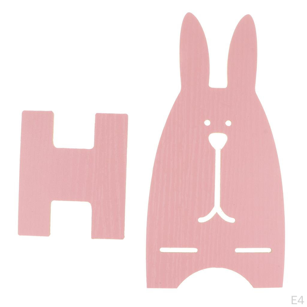 Cute Rabbit Wooden Phone Stand Mount Desk Holder For