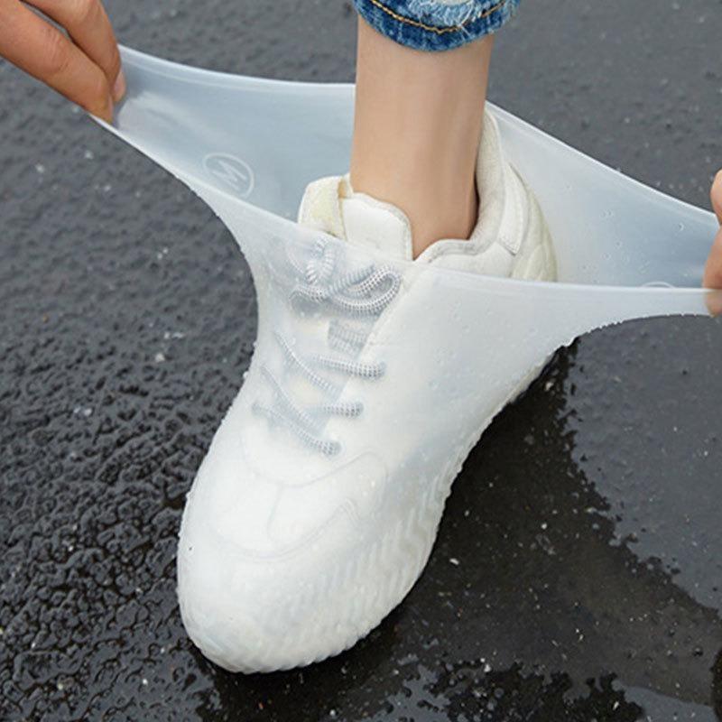 1 Pair of Waterproof, Reusable Latex Rain Boot Covers - High Quality, Durable and Universal - Rainy Day Protection